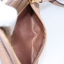 Miu Miu Shoulder Bag Leather Beige Gold Auth 202924A-24