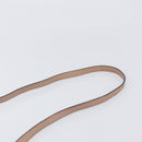 Miu Miu Shoulder Bag Leather Beige Gold Auth 202924A-14