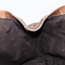 GUCCI GG Canvas Guccissima Tote Bag Leather Bronze Gold 211944 Auth 202927V-20
