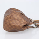 GUCCI GG Canvas Guccissima Tote Bag Leather Bronze Gold 211944 Auth 202927V-4