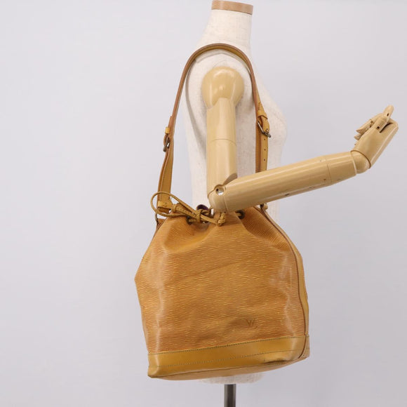 LOUIS VUITTON Epi Noe Shoulder Bag Tassili Yellow M44009 LV Auth 202931