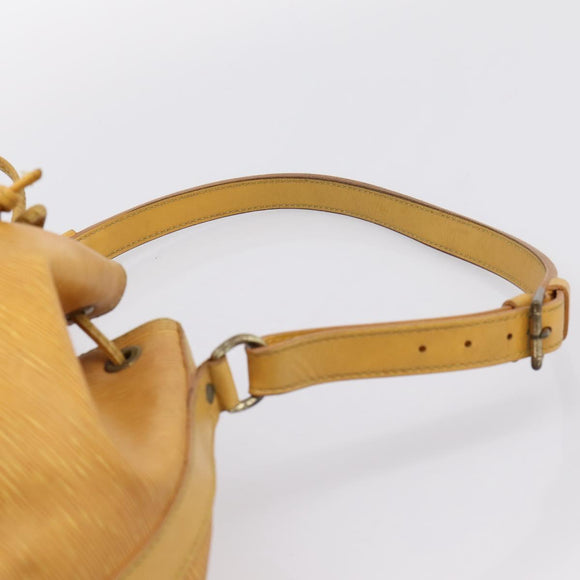 LOUIS VUITTON Epi Noe Shoulder Bag Tassili Yellow M44009 LV Auth 202931