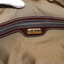 FENDI Zucca Canvas Hand Bag 2way Brown Gold Auth 202934-21