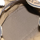 FENDI Zucca Canvas Hand Bag 2way Brown Gold Auth 202934-11