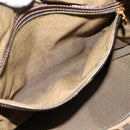 FENDI Zucca Canvas Hand Bag 2way Brown Gold Auth 202934-25