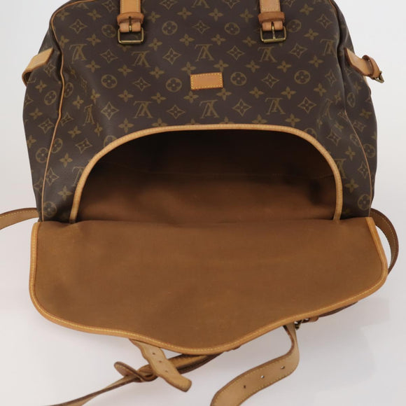 LOUIS VUITTON Monogram Saumur 43 Shoulder Bag M42252 LV Auth 202937