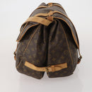 LOUIS VUITTON Monogram Saumur 43 Shoulder Bag M42252 LV Auth 202937-3