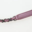 CHANEL Trendy CC Matelasse Chain Bag Lamb Skin 2way Pink CC Auth 202938SAM-9