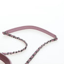 CHANEL Trendy CC Matelasse Chain Bag Lamb Skin 2way Pink CC Auth 202938SAM-15