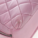 CHANEL Trendy CC Matelasse Chain Bag Lamb Skin 2way Pink CC Auth 202938SAM-16