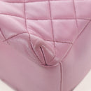 CHANEL Trendy CC Matelasse Chain Bag Lamb Skin 2way Pink CC Auth 202938SAM-19