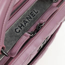 CHANEL Trendy CC Matelasse Chain Bag Lamb Skin 2way Pink CC Auth 202938SAM-24