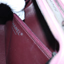 CHANEL Trendy CC Matelasse Chain Bag Lamb Skin 2way Pink CC Auth 202938SAM-31