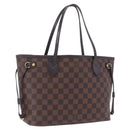 LOUIS VUITTON Damier Ebene Neverfull PM Tote Bag N51109 LV Auth 202940A-1