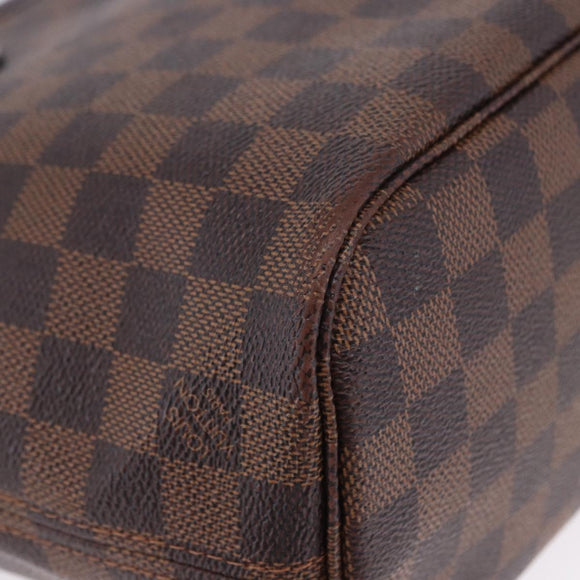 LOUIS VUITTON Damier Ebene Neverfull PM Tote Bag N51109 LV Auth 202940A