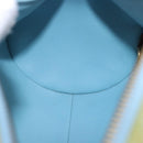 LOUIS VUITTON Monogram Vernis Bedford Hand Bag Baby Blue M91007 LV Auth 202943V-20