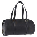 LOUIS VUITTON Epi Soufflot Hand Bag Black M52222 LV Auth 202944V-1