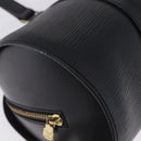 LOUIS VUITTON Epi Soufflot Hand Bag Black M52222 LV Auth 202944V-9