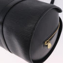 LOUIS VUITTON Epi Soufflot Hand Bag Black M52222 LV Auth 202944V-16