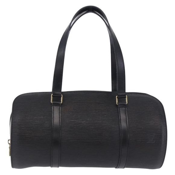 LOUIS VUITTON Epi Soufflot Hand Bag Black M52222 LV Auth 202944V