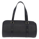 LOUIS VUITTON Epi Soufflot Hand Bag Black M52222 LV Auth 202944V-2