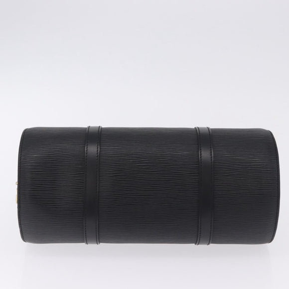 LOUIS VUITTON Epi Soufflot Hand Bag Black M52222 LV Auth 202944V