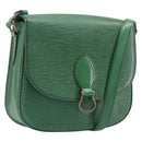LOUIS VUITTON Epi Saint Cloud GM Shoulder Bag Green M52194 LV Auth 202945-1