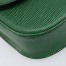LOUIS VUITTON Epi Saint Cloud GM Shoulder Bag Green M52194 LV Auth 202945-15