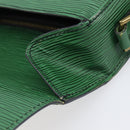 LOUIS VUITTON Epi Saint Cloud GM Shoulder Bag Green M52194 LV Auth 202945-9
