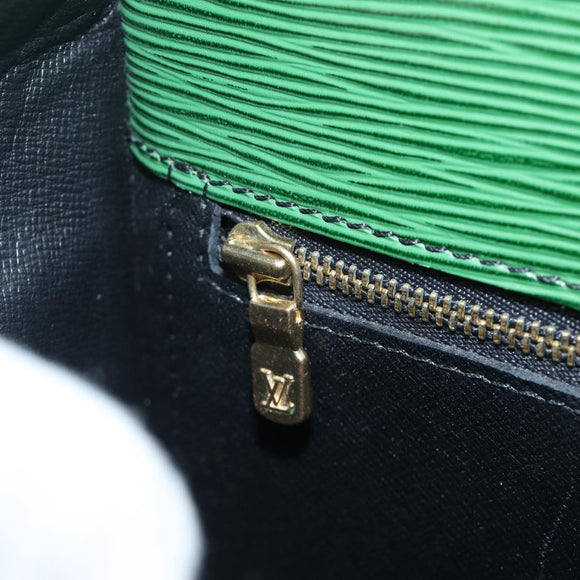 LOUIS VUITTON Epi Saint Cloud GM Shoulder Bag Green M52194 LV Auth 202945