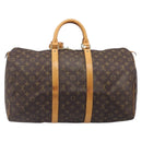 LOUIS VUITTON Monogram Keepall 50 Boston Bag M41426 LV Auth 202949-2