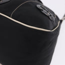 PRADA Shoulder Bag Nylon Black Silver Auth 202952V-16