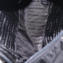 PRADA Shoulder Bag Nylon Black Silver Auth 202952V-9