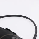 PRADA Shoulder Bag Nylon Black Silver Auth 202952V-14