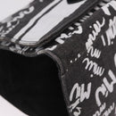 Miu Miu Shoulder Bag Denim 2way Gray Silver Auth 202961M-16