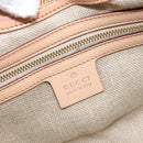 GUCCI New Jackie Flora Shoulder Bag Canvas Multicolor Gold 145819 Auth 202962V-18