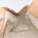 GUCCI New Jackie Flora Shoulder Bag Canvas Multicolor Gold 145819 Auth 202962V-20