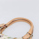GUCCI New Jackie Flora Shoulder Bag Canvas Multicolor Gold 145819 Auth 202962V-8