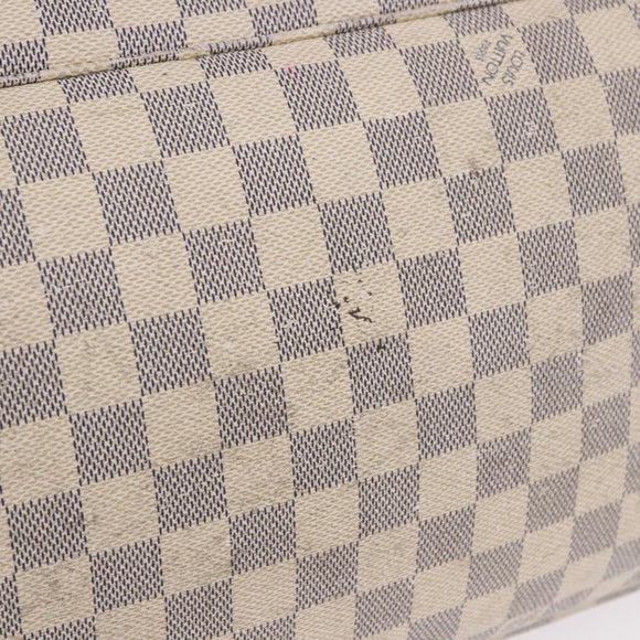 LOUIS VUITTON Damier Azur Neverfull GM Tote Bag N41360 LV Auth 202966