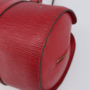 LOUIS VUITTON Epi Soufflot Hand Bag Red M52227 LV Auth 202967-10