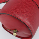 LOUIS VUITTON Epi Soufflot Hand Bag Red M52227 LV Auth 202967-11