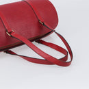LOUIS VUITTON Epi Soufflot Hand Bag Red M52227 LV Auth 202967-7