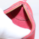LOUIS VUITTON Epi Soufflot Pouch Accessory Pouch Red LV Auth 202968-21