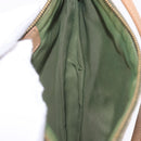 Christian Dior Trotter Canvas Saddle Accessory Pouch Khaki Gold Auth 202969-20
