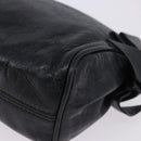 Miu Miu Shoulder Bag Vitellolux Black Gold Auth 202971V-11