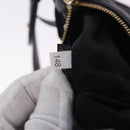 Miu Miu Shoulder Bag Vitellolux Black Gold Auth 202971V-21
