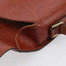 LOUIS VUITTON Epi Saint Cloud GM Shoulder Bag Brown M52193 LV Auth 202978-20
