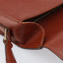 LOUIS VUITTON Epi Saint Cloud GM Shoulder Bag Brown M52193 LV Auth 202978-9