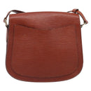 LOUIS VUITTON Epi Saint Cloud GM Shoulder Bag Brown M52193 LV Auth 202978-2