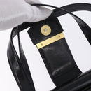 SAINT LAURENT Hand Bag Leather Black Gold 311210 Auth 202987-15